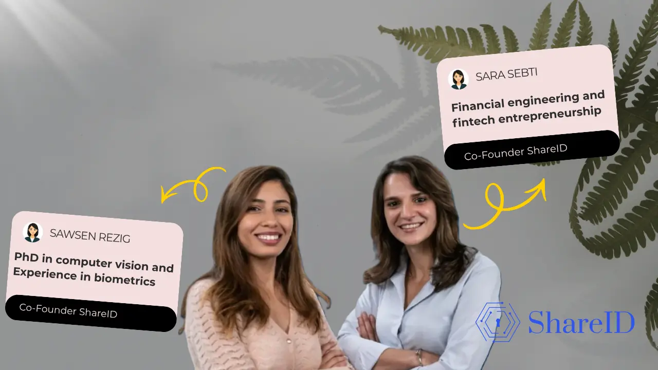 ShareID Founders Sara Sebti and Sawsen Rezig