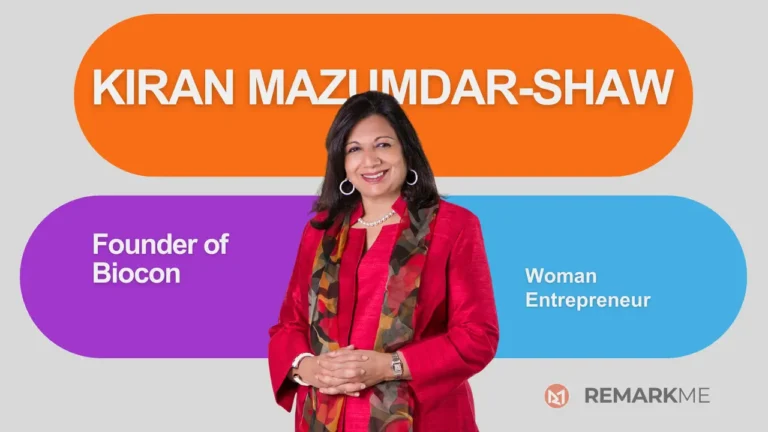Kiran Mazumdar Shaw, Found of Biocon