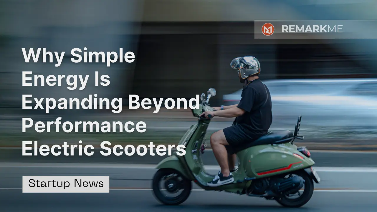 Why Simple Energy Is Expanding Beyond Performance Electric Scooters