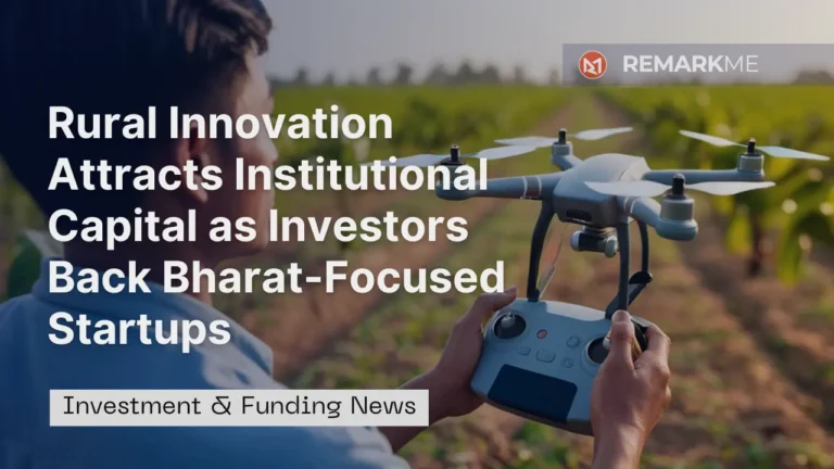 Rural Innovation Attracts Institutional Capital as Investors Back Bharat-Focused Startups