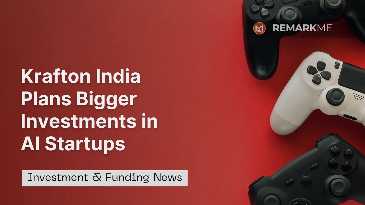Krafton India Plans Bigger Investments in AI Startups