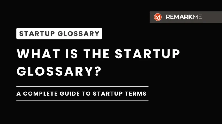 Startup Glossary